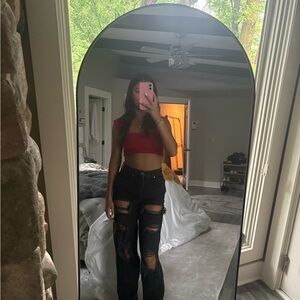 Urban Outfitters Black High Rise Jeans